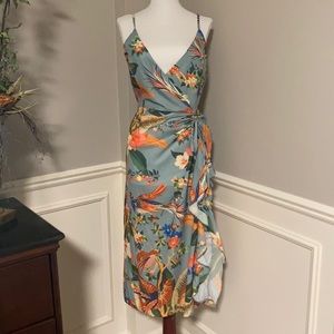 Tropical Pattern Dress